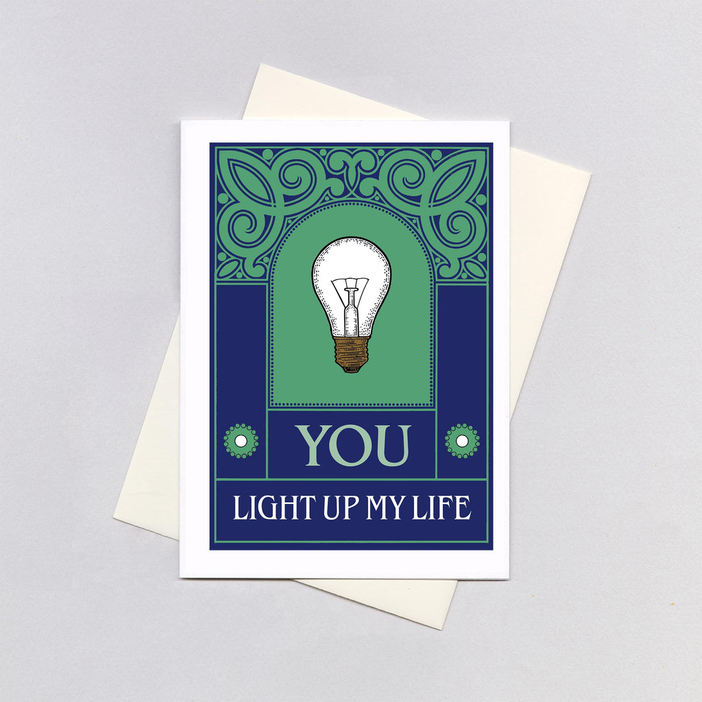 You Light up My Life - Friendship Greeting Card