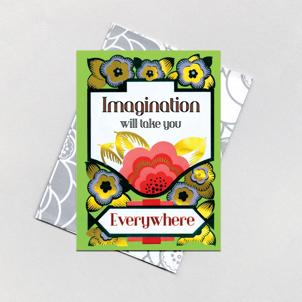 Imagination will Take You Everywhere - Greeting Card