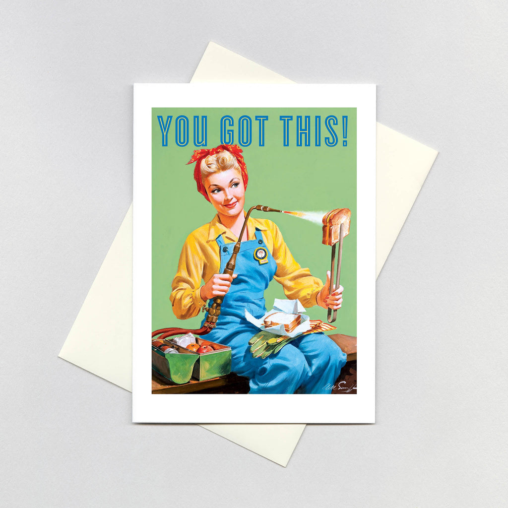 Rosie the Riveter - Encouragement Greeting Card