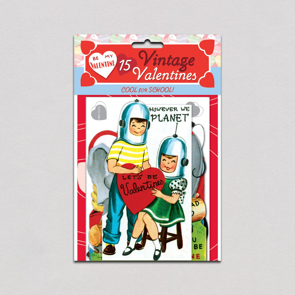 Cool for School - Valentines Greeting Card Packet
