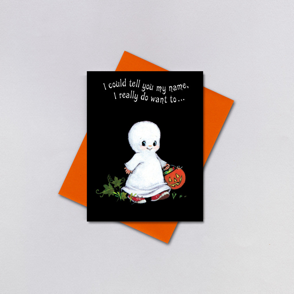 Little Ghost - Halloween Greeting Card