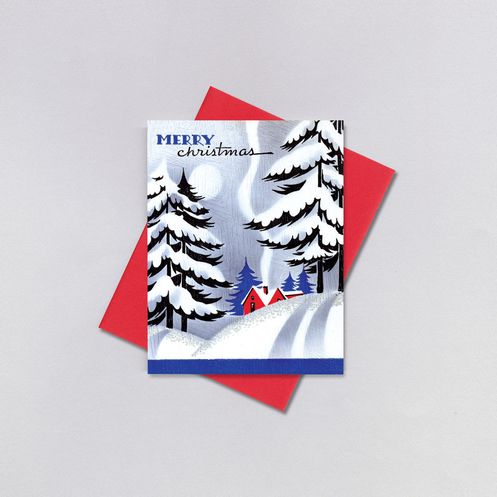 Two Trees - Christmas Greeting Card