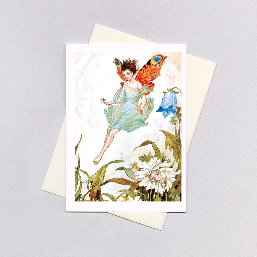 Fairy with Butterfly Wings - Fairies Greeting Card