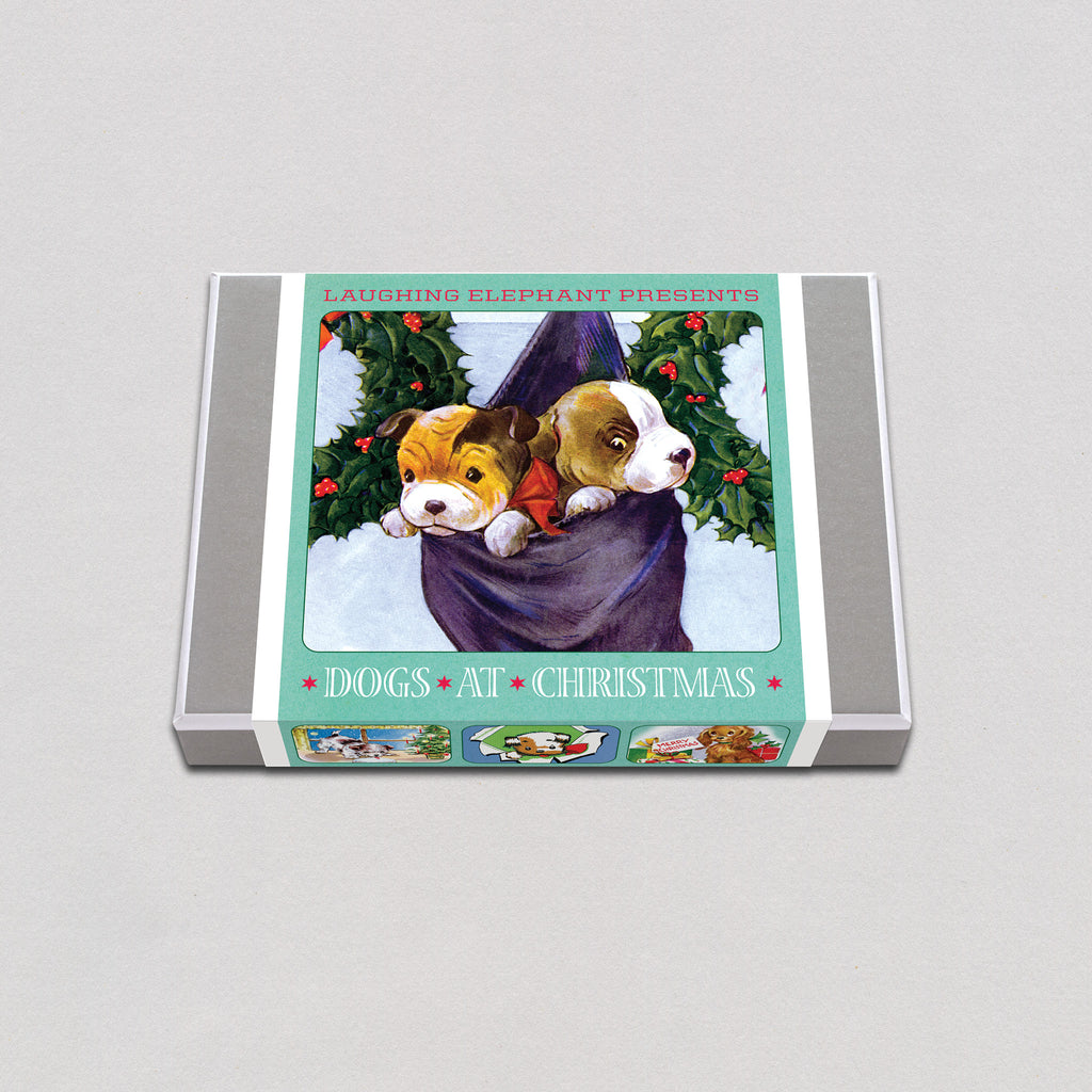 Dogs at Christmas - Holiday Boxed Greeting Cards