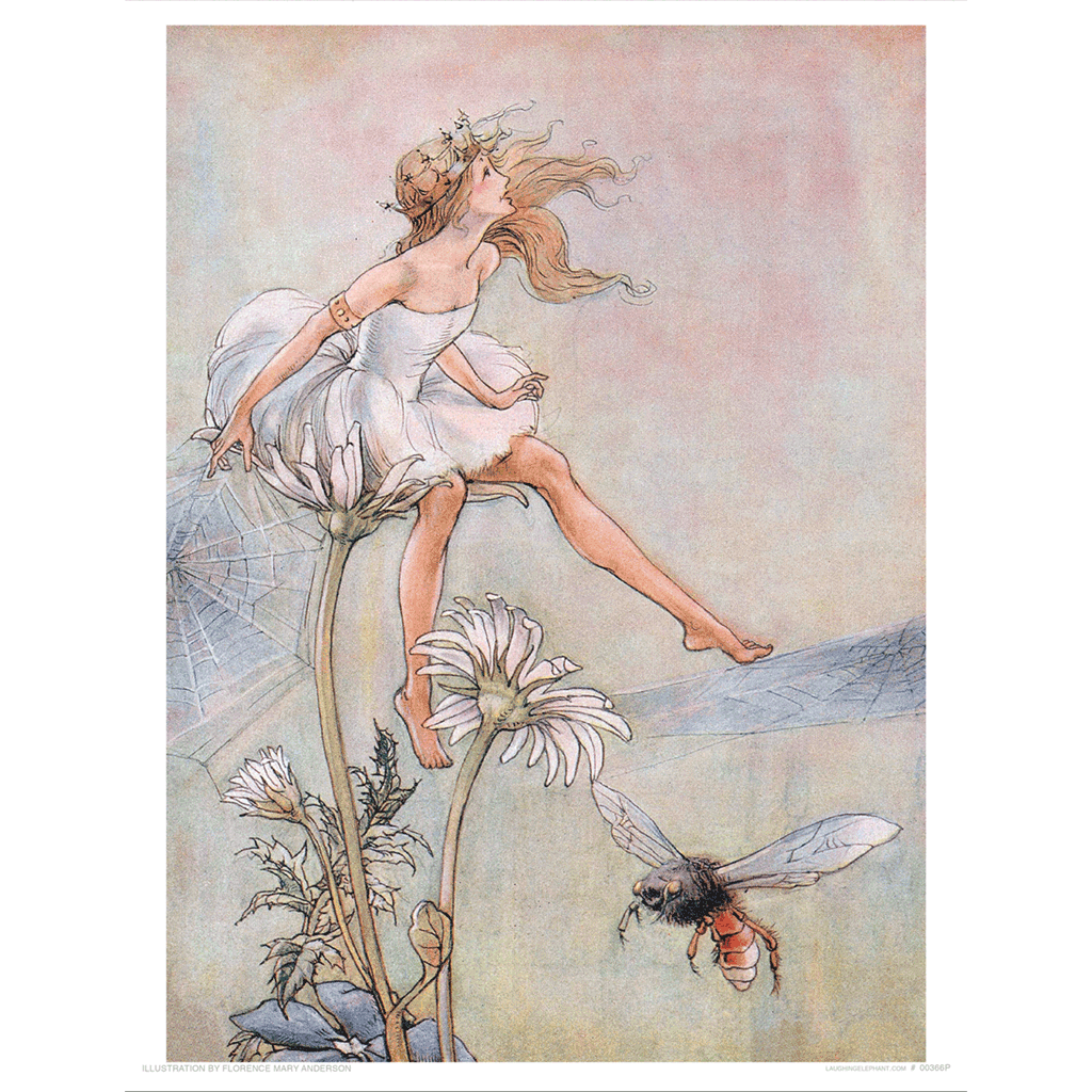 A Fairy Princess - Fairies Art Print