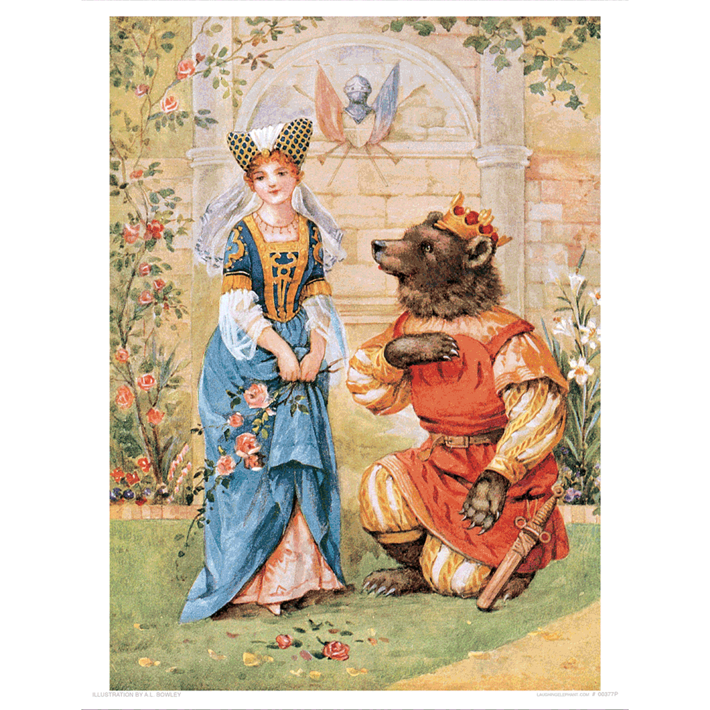 Beauty and the Beast - Storybook Classics Art Print