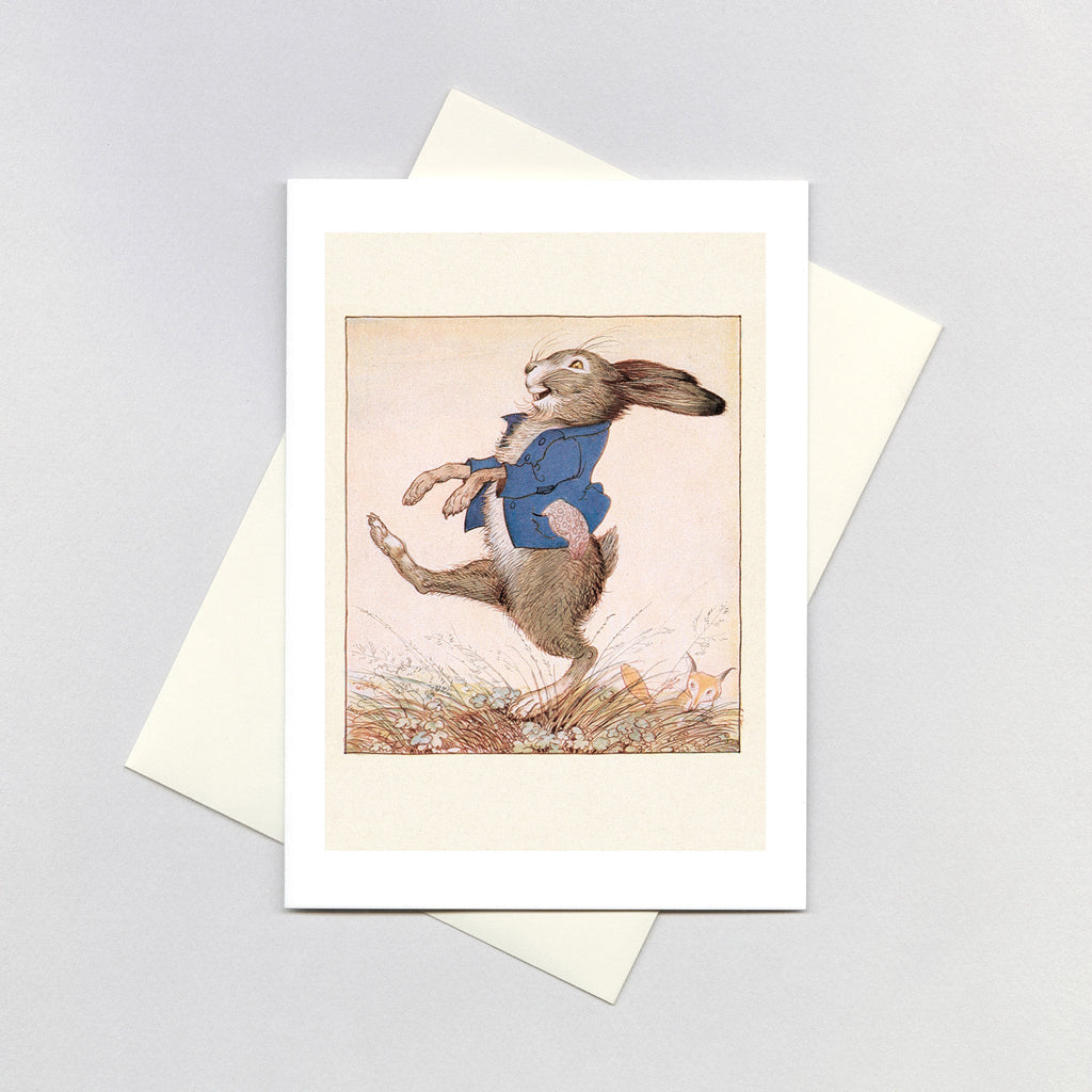 Jaunty Rabbit - Celebration Greeting Card