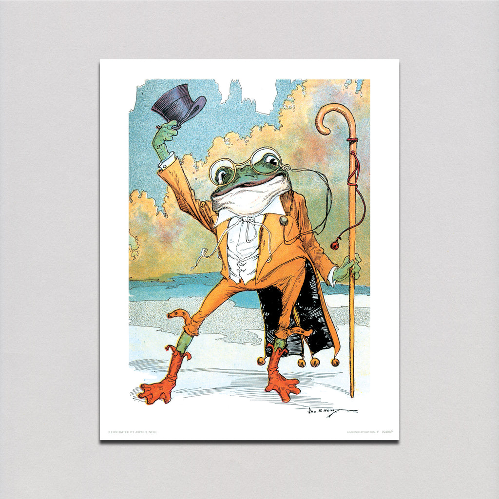 A Frog Doffing His Hat - Storybook Classics Art Print