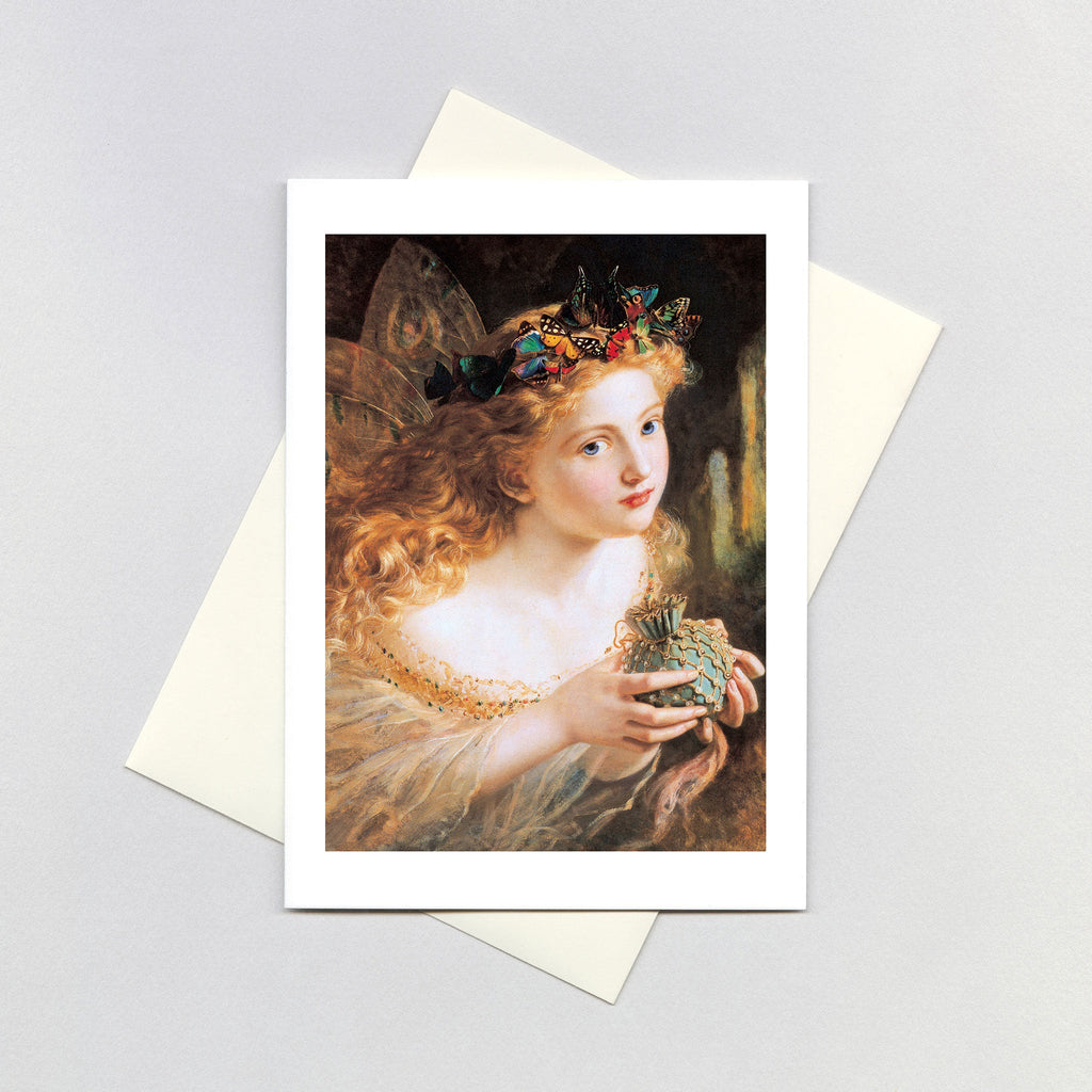 A Fairy Queen With Butterfly Crown - Fairies Greeting Card