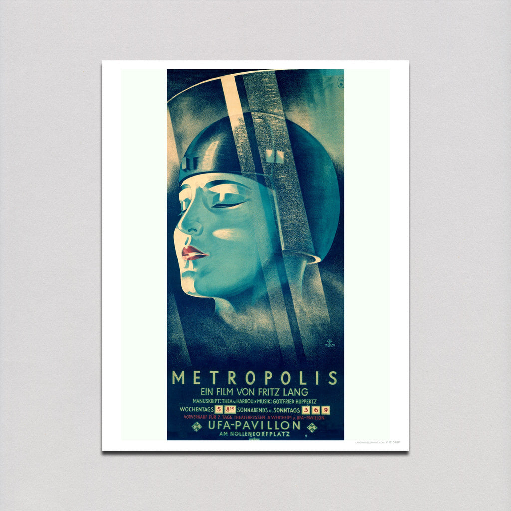 Metropolis - Retro Movie Posters Art Print