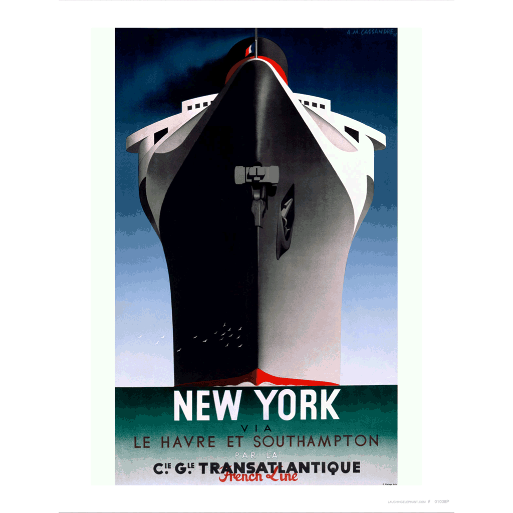 Majestic Cruise Ship - Travel Art Print