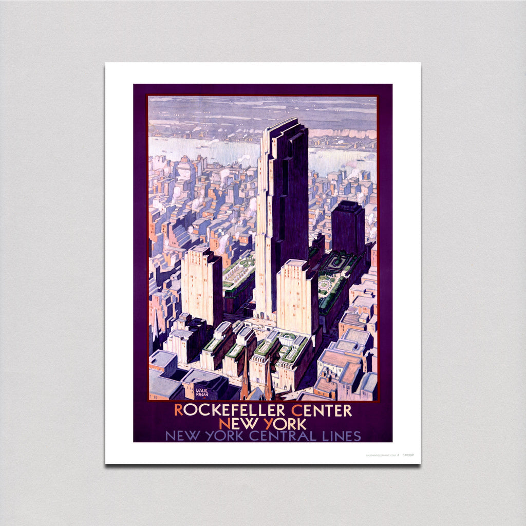 Rockefeller Center - Travel Art Print