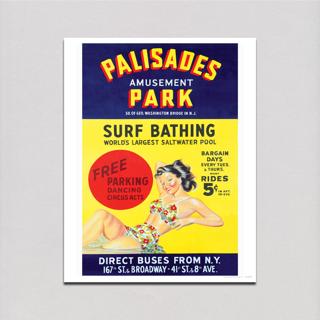 Palisades Park - Travel Art Print