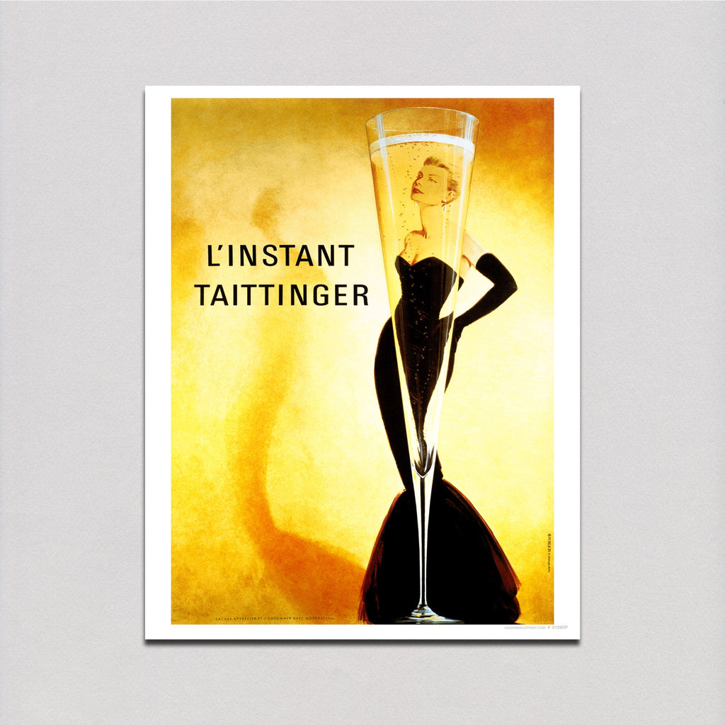 L'Instant Taittinger - Wine and Spirits Art Print