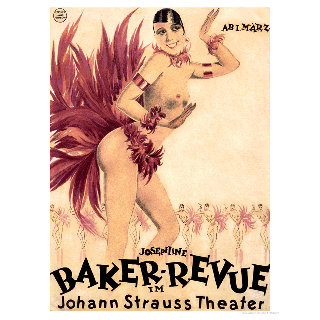 Josephine Baker Revue - Women Art Print