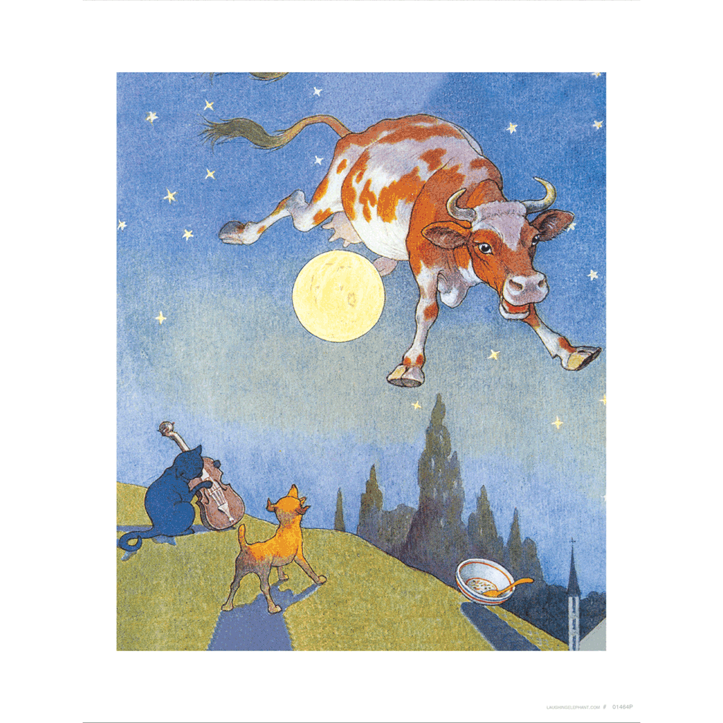 Cow Rabbit Jump Cow Jumped Over The Moon