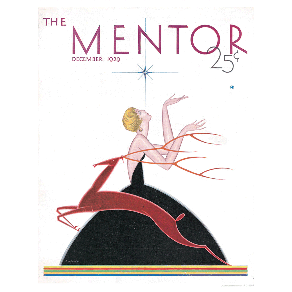 Mentor Christmas Cover - Christmas Art Print