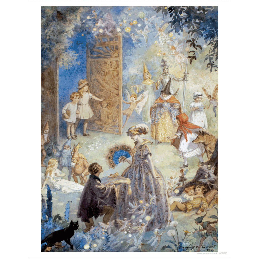 Door to Fairytale Land - Storybook Classics Art Print