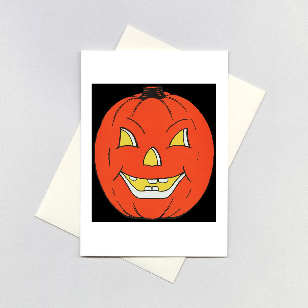 Jack-O-Lantern - Halloween Greeting Card