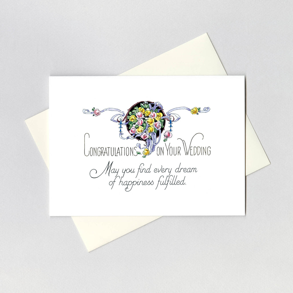 Dream of Happiness - Wedding Greeting Card