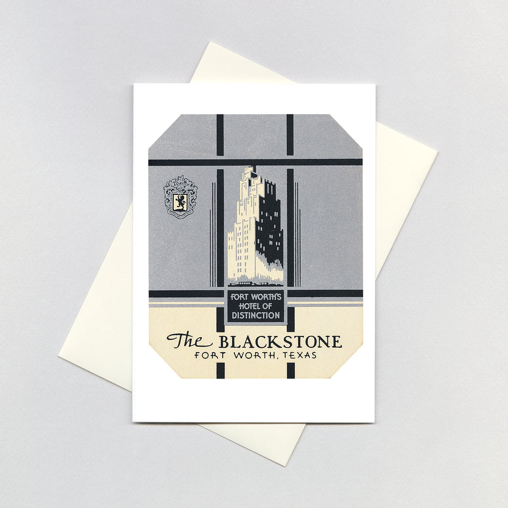 The Blackstone Hotel - Travel Greeting Card