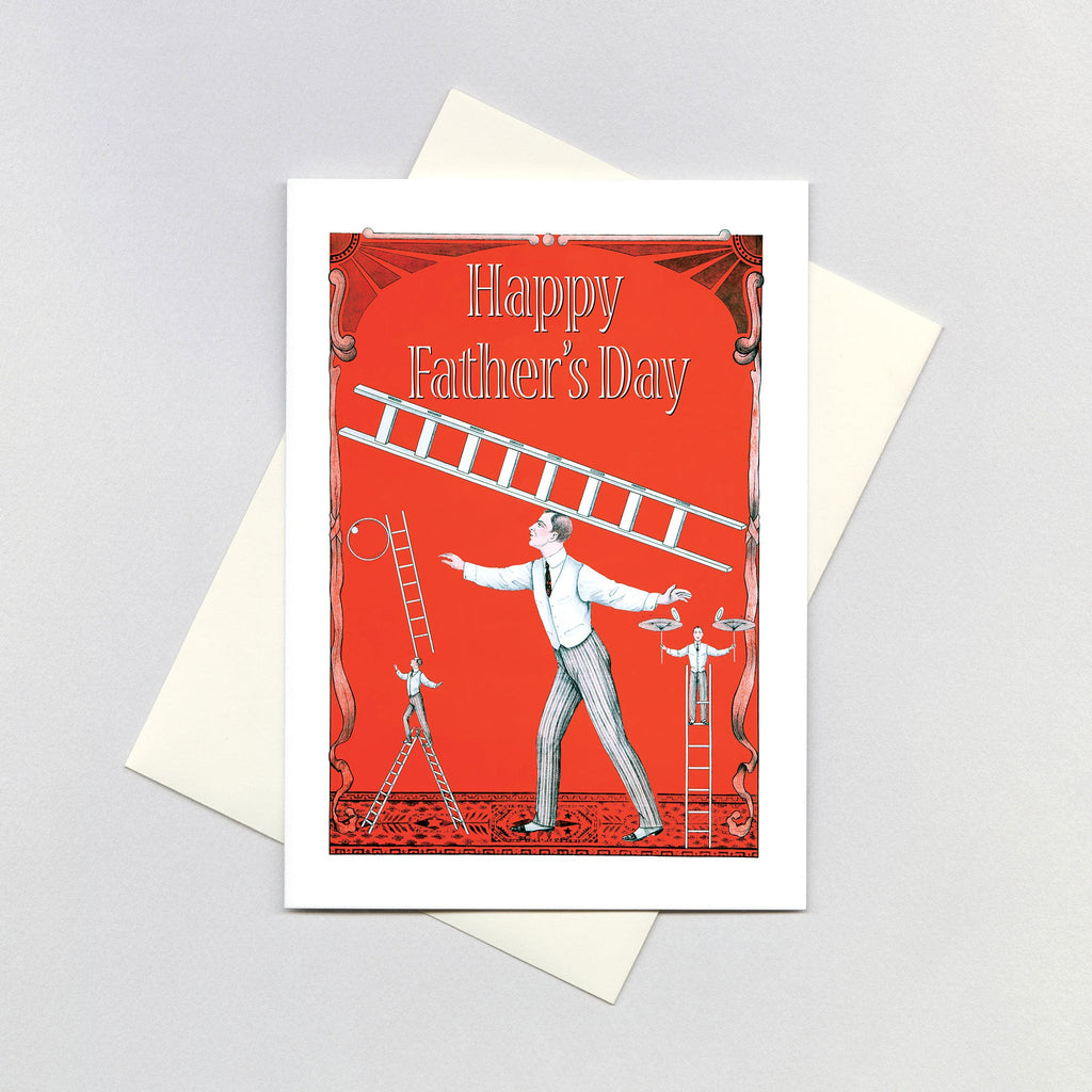 Circus Performer - Father's Day Greeting Card