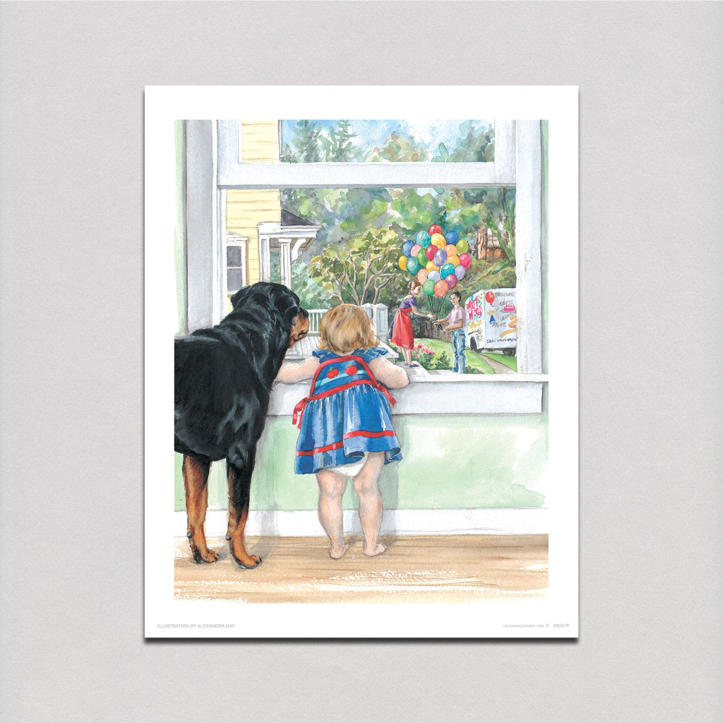 A Christmas Present for Carl - Good Dog, Carl Art Print (Signed) – Laughing  Elephant Wholesale