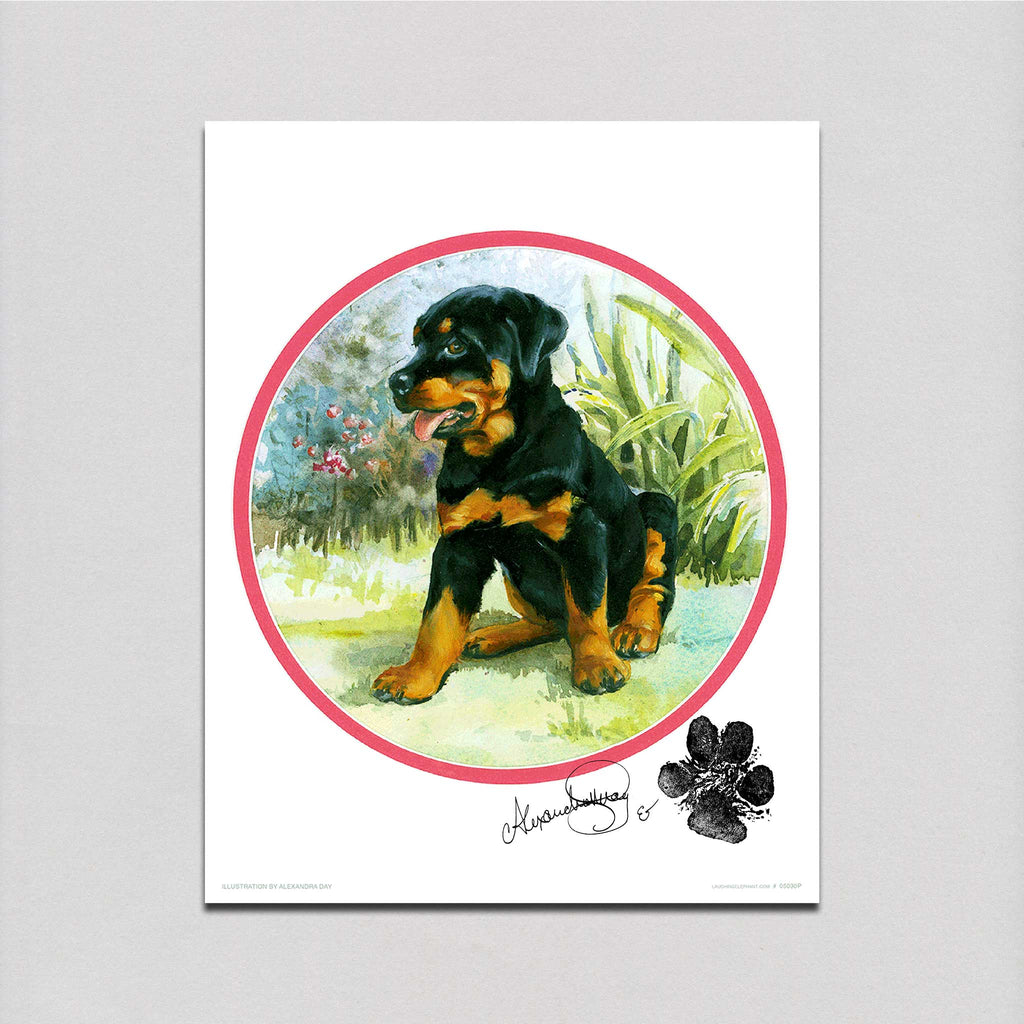 Puppy Carl - Good Dog, Carl Art Print (Signed)
