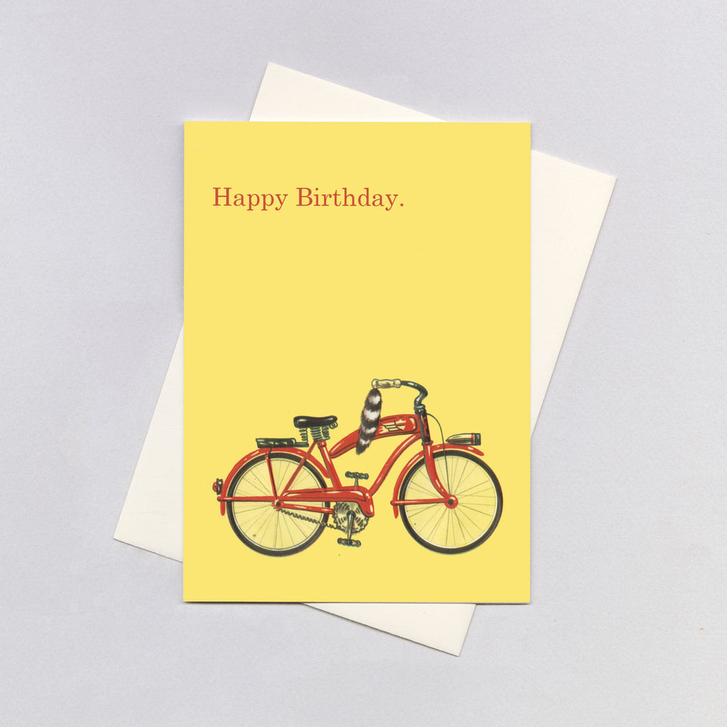 Birthday Bicycle - Birthday Greeting Card