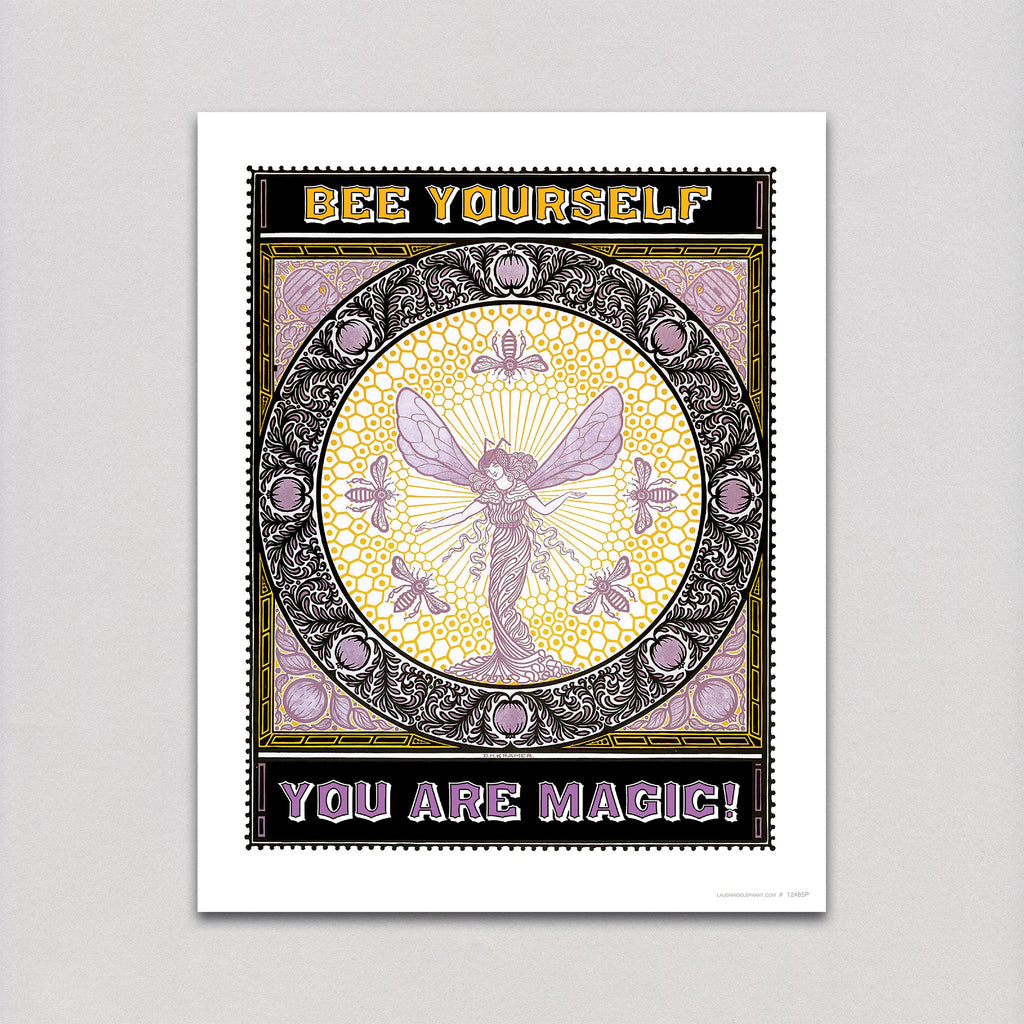 Bee Fairy - Encouragement Art Print