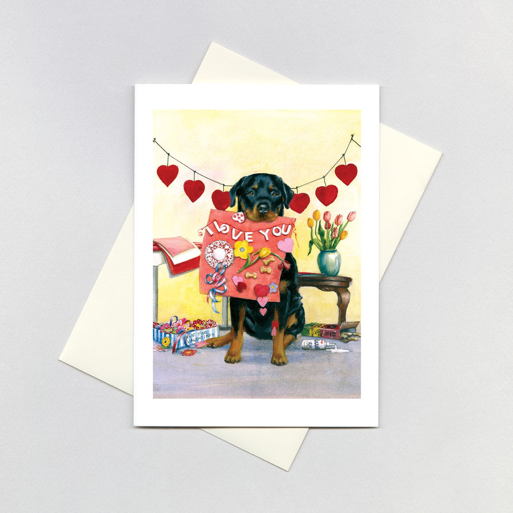 Good Dog Carl's Valentine - Valentine Greeting Card