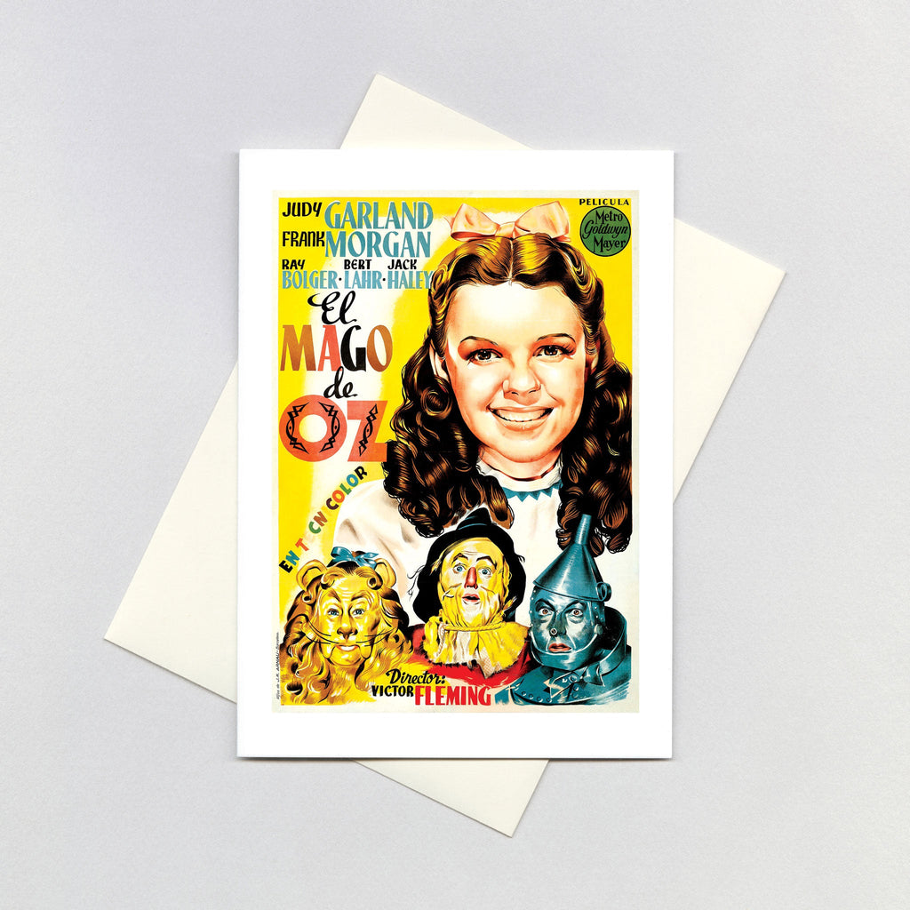 The Wizard of Oz - Retro Movie Poster Greeting Card