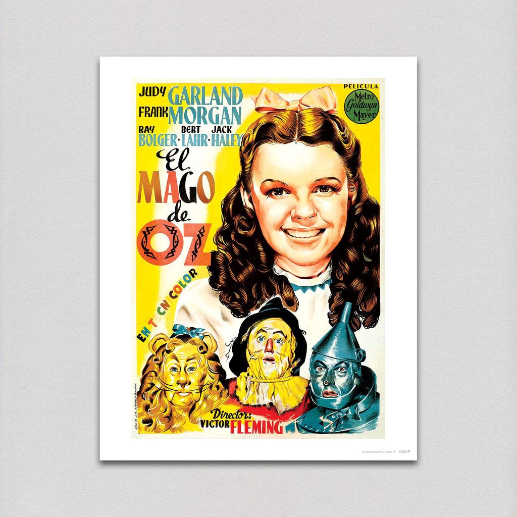 The Wizard of Oz Poster - Retro Movie Posters Art Print