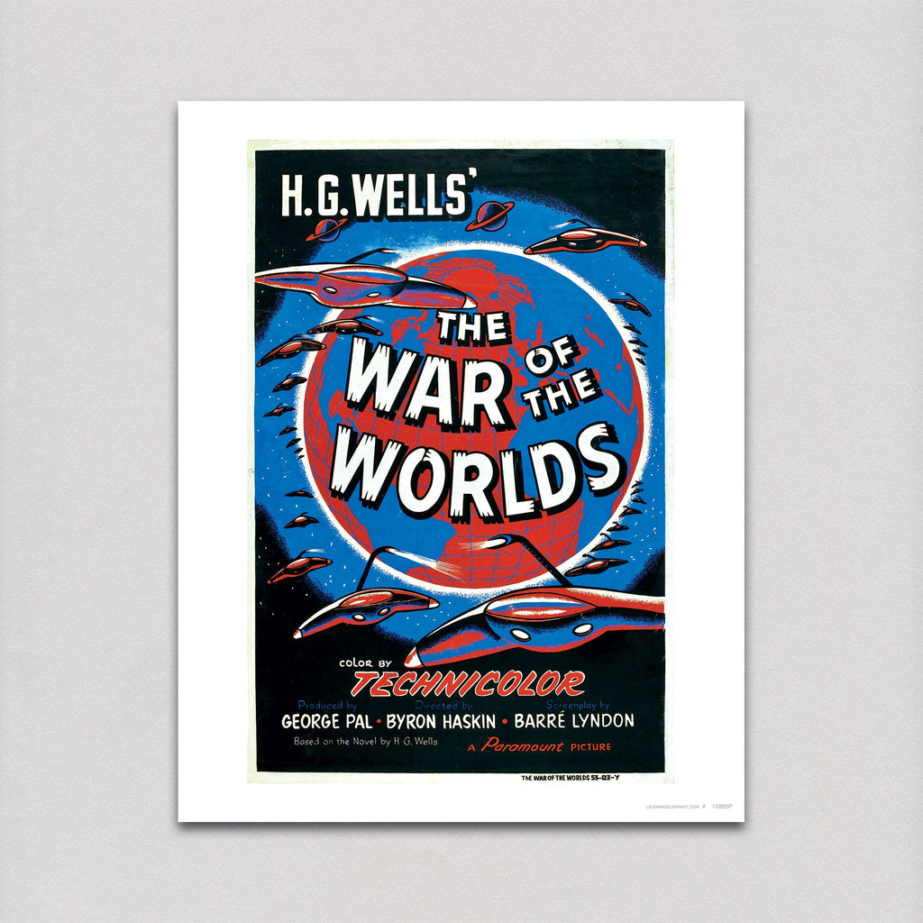 The War of the Worlds Poster - Retro Movie Posters Art Print