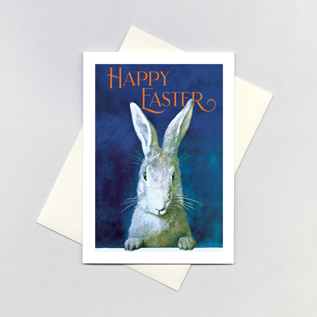 Rabbit Looking - Easter Greeting Card