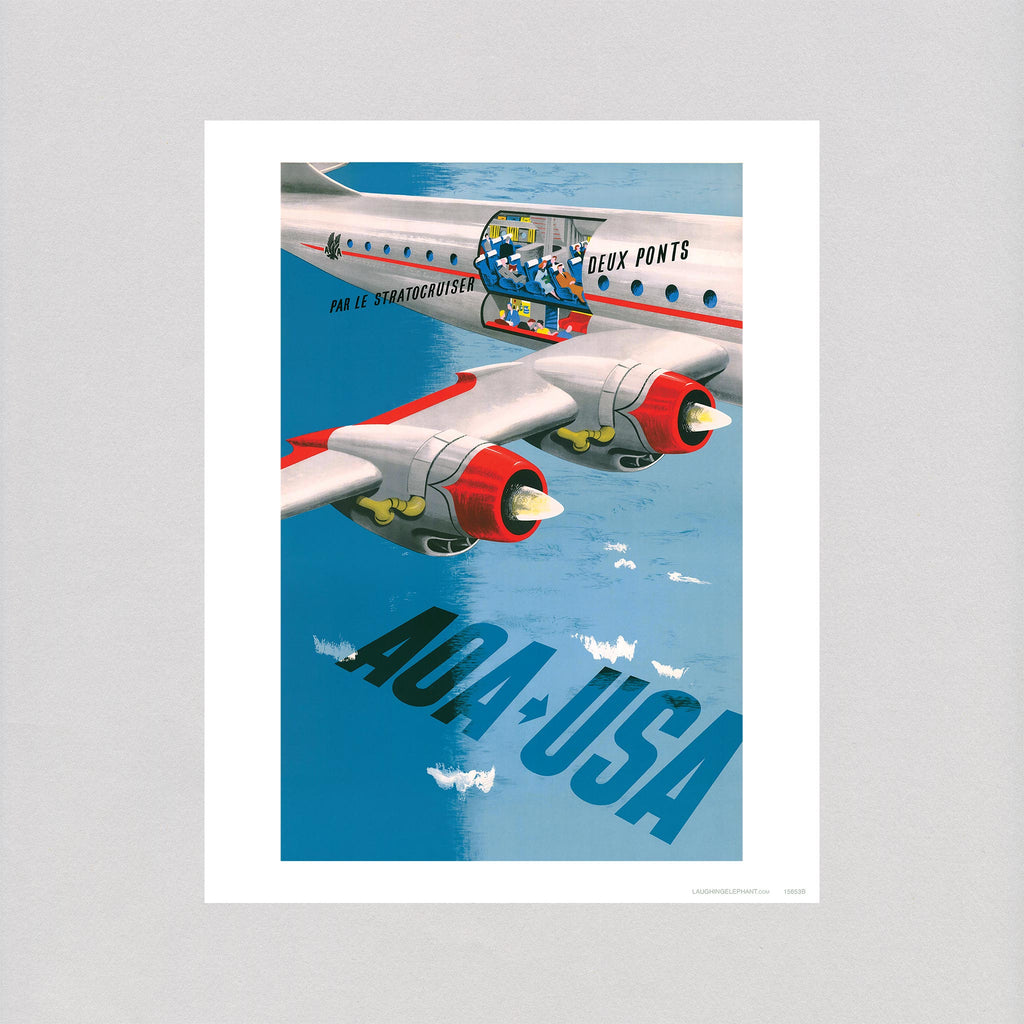 American Stratocruiser - Aeroplanes Art Print