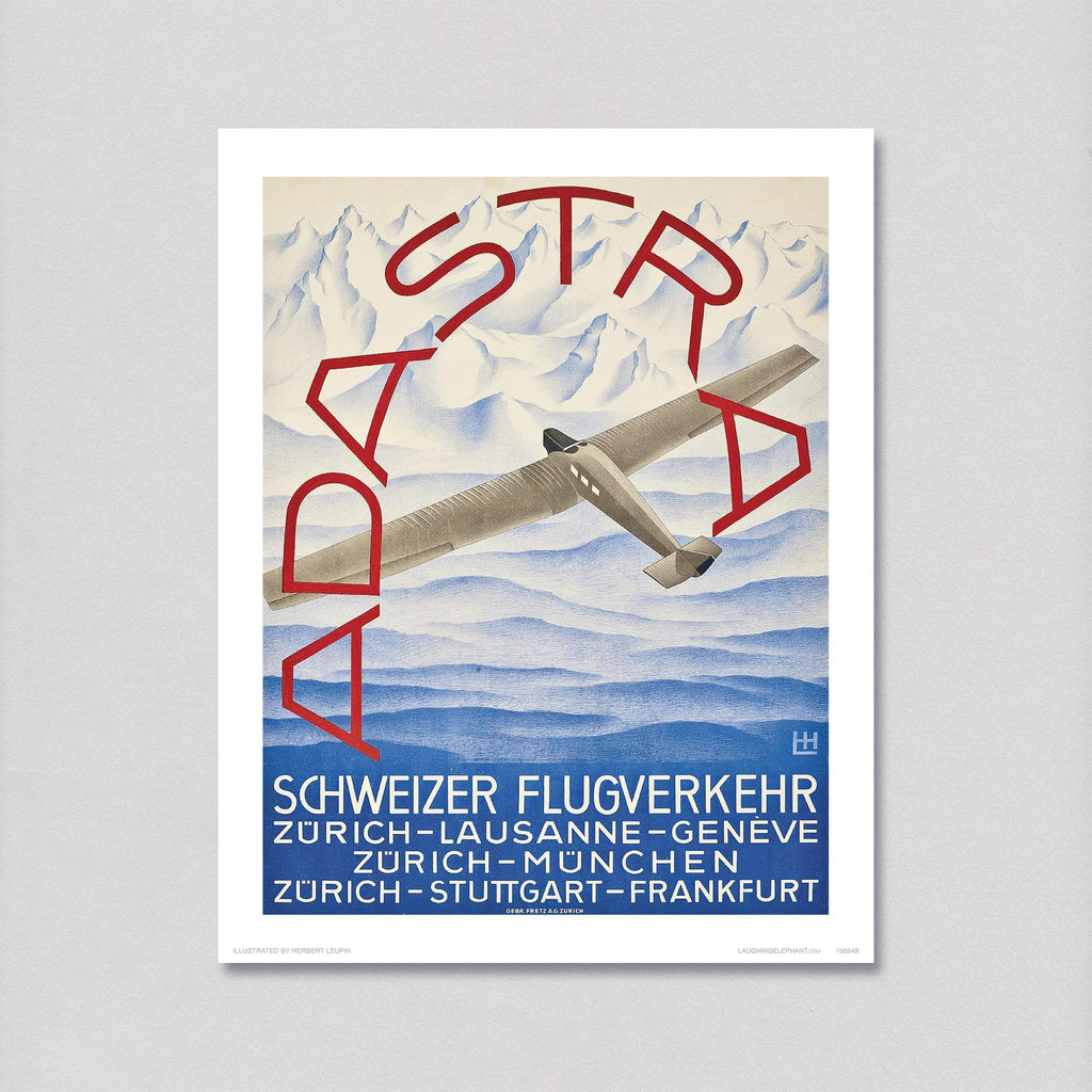 To the Stars - Aeroplanes Art Print