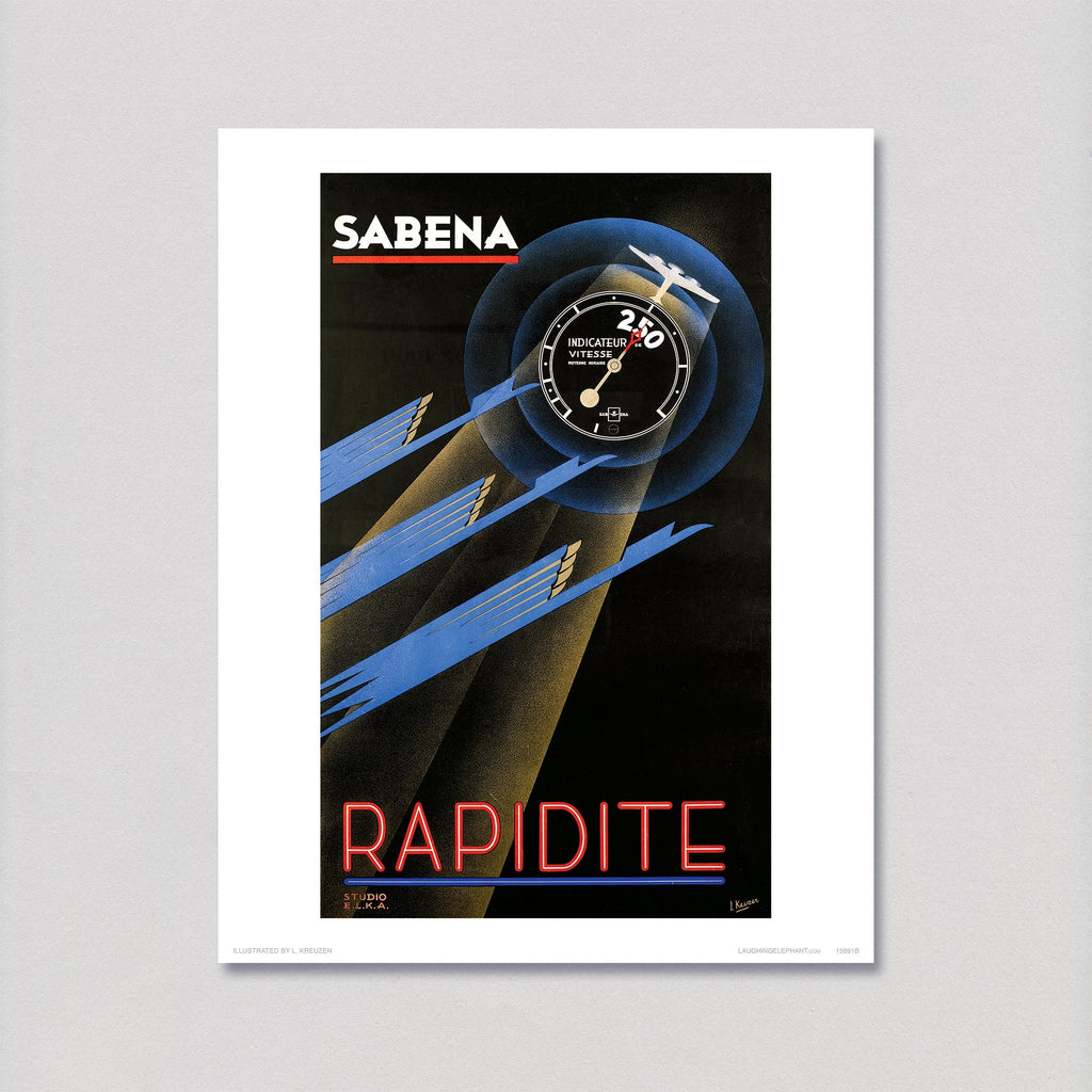 Sabina Speed - Aeroplanes Art Print