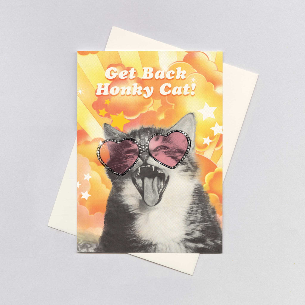 Honky Cat - Thinking of You Greeting Card