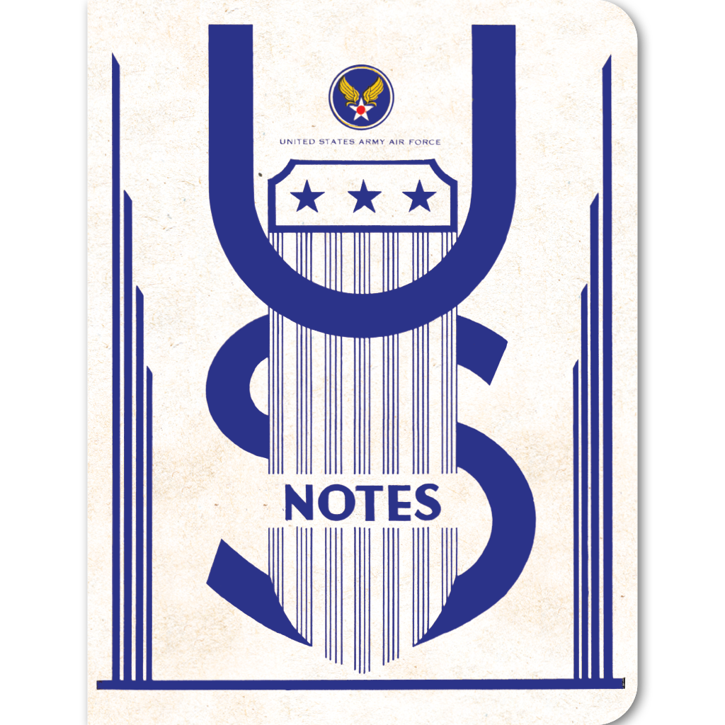 US Air Force Notes - Aeroplanes Notebook