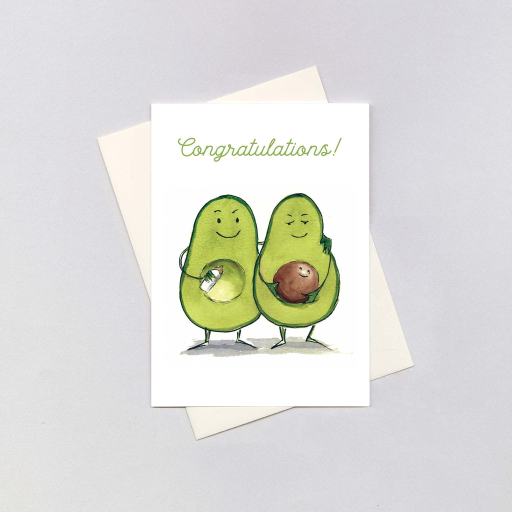 New Baby Congratulations - Baby Greeting Card
