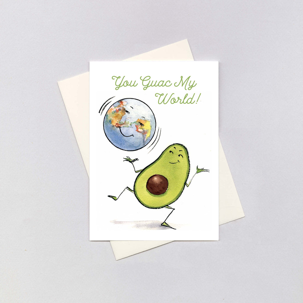 You Guac My World - Thinking of You Greeting Card