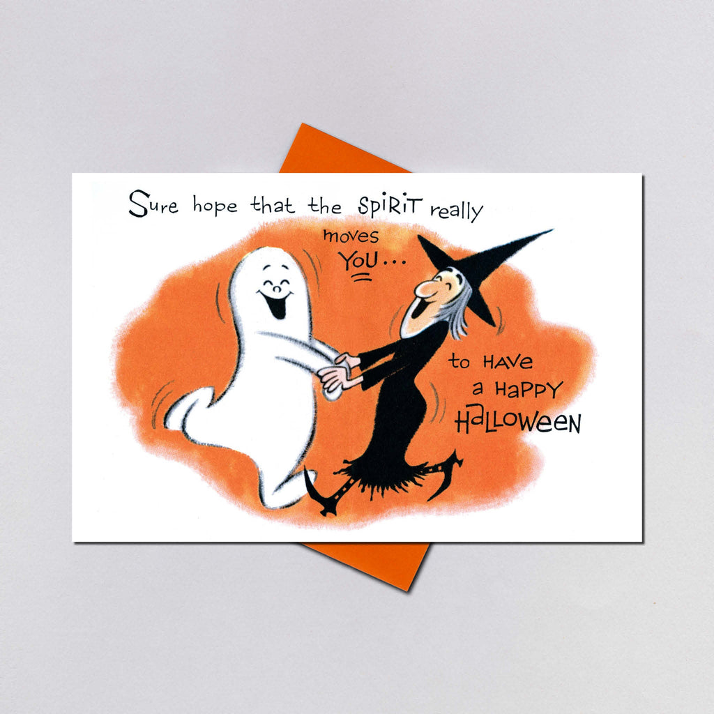 Speakin' of Spooks - Halloween Greeting Card