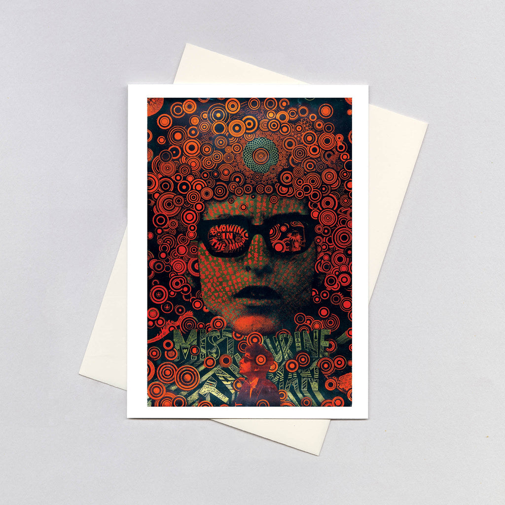 Mr. Tambourine Man - Psychedelic Posters Greeting Card