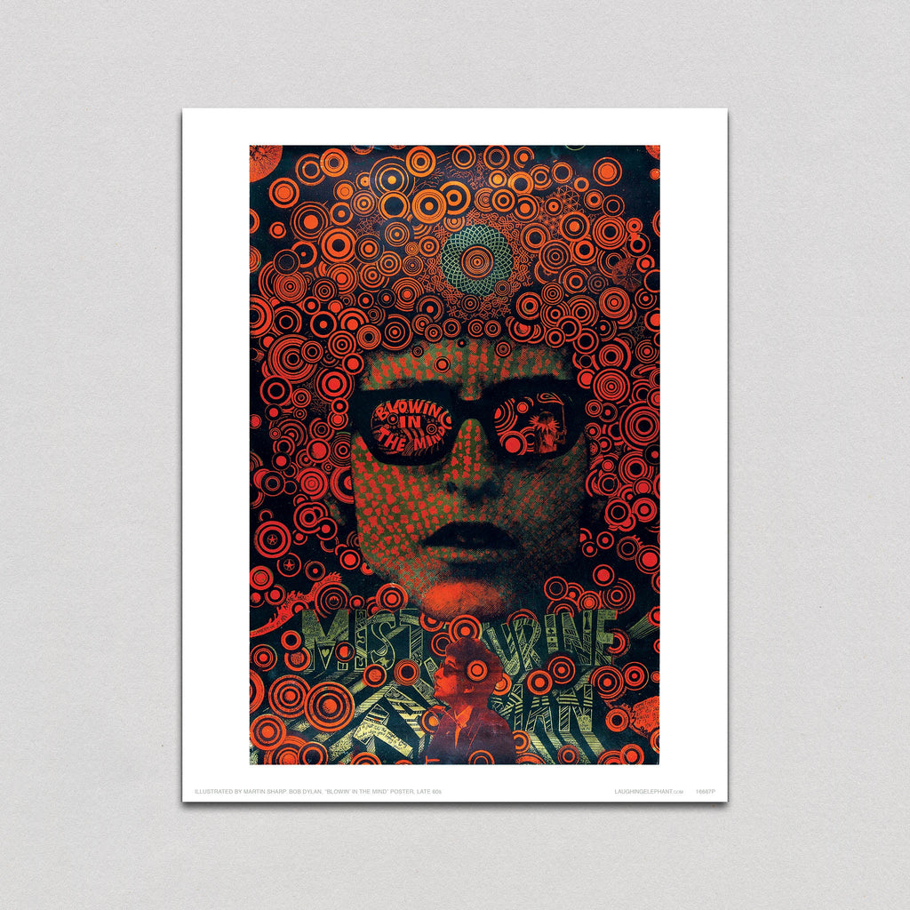 Mr. Tambourine Man - Psychedelic Posters Art Print