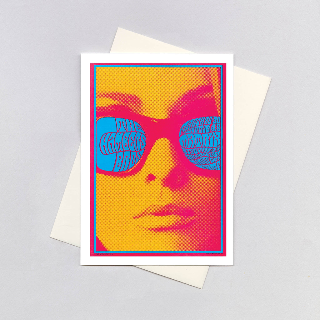 Groovy Sunglasses - Psychedelic Posters Greeting Card