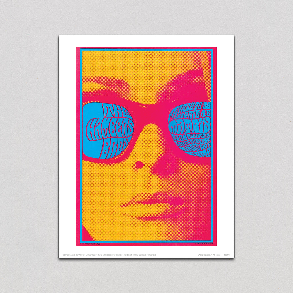 Groovy Sunglasses - Psychedelic Posters Art Print
