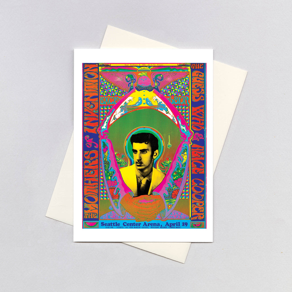 Mothers of Invention - Psychedelic Posters Greeting Card