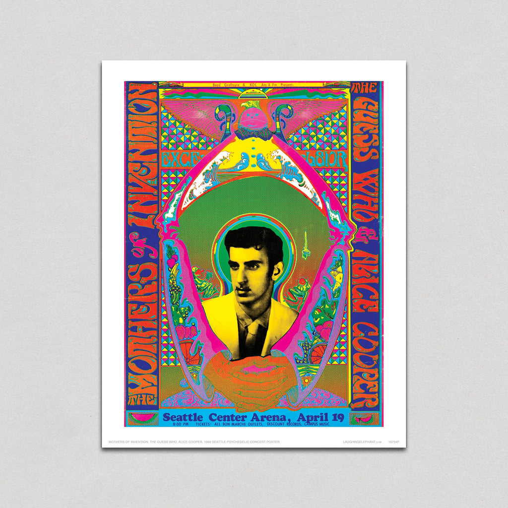 Mothers of Invention - Psychedelic Posters Art Print