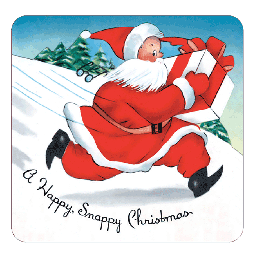 Vintage Christmas - Holiday Sticker Box